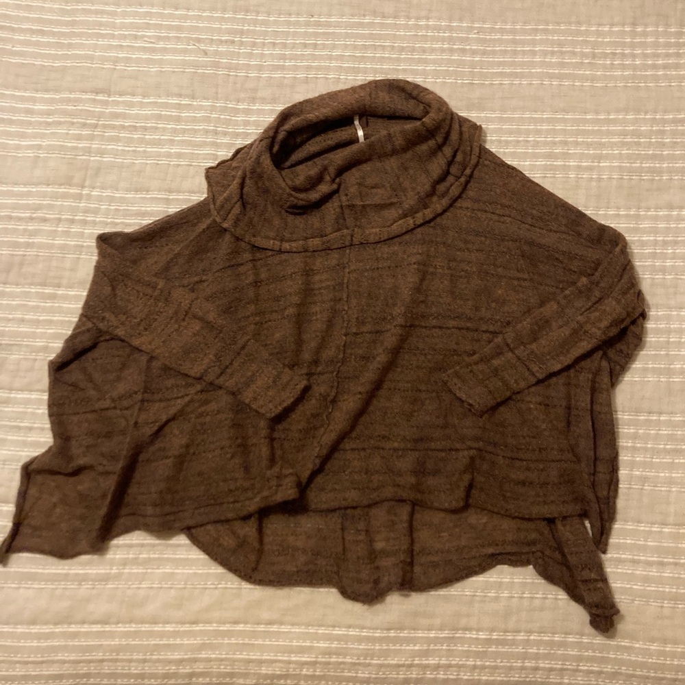 Free People cowl neck sweater